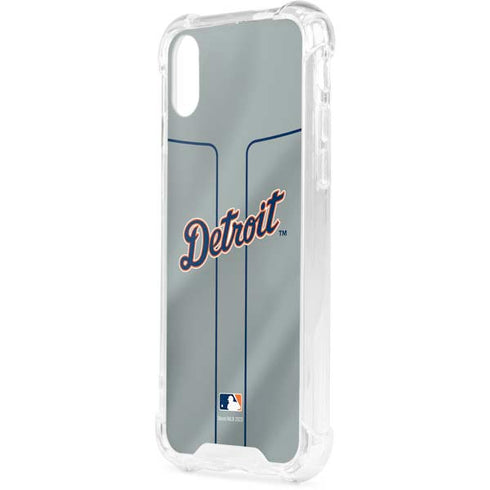 MLB Detroit Tigers Alternate/Away Jersey iPhone XS Clear Case