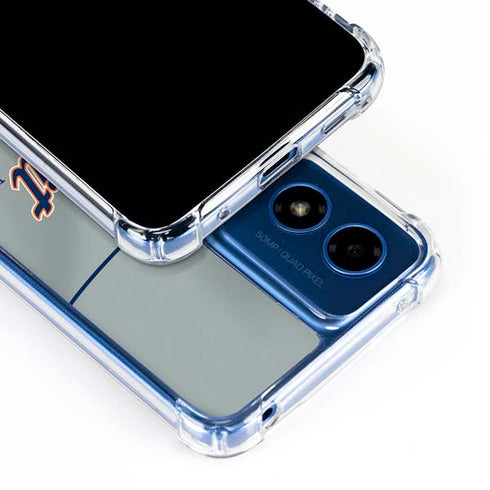 MLB Detroit Tigers Alternate/Away Jersey Moto G 5G (2024) Clear Case