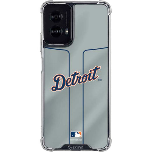 MLB Detroit Tigers Alternate/Away Jersey Moto G Power 5G (2024) Clear Case