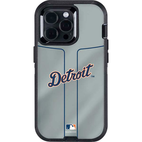 MLB Detroit Tigers Alternate/Away Jersey Otterbox Defender iPhone Skin