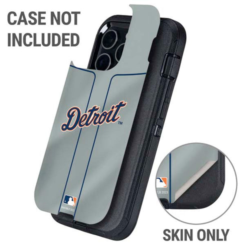 MLB Detroit Tigers Alternate/Away Jersey Otterbox Defender iPhone Skin
