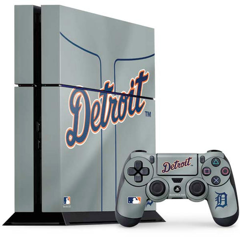 MLB Detroit Tigers Alternate/Away Jersey PlayStation PS4 Skins