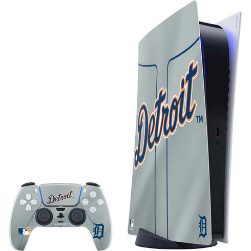 MLB Detroit Tigers Alternate/Away Jersey PlayStation PS5 Skins