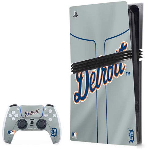 MLB Detroit Tigers Alternate/Away Jersey PS5 Pro Bundle Skin