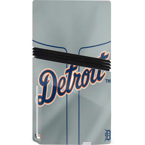 MLB Detroit Tigers Alternate/Away Jersey PS5 Pro Disk Console Skin