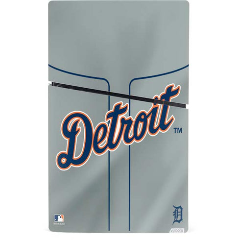 MLB Detroit Tigers Alternate/Away Jersey PS5 Slim Digital Edition Console Skin