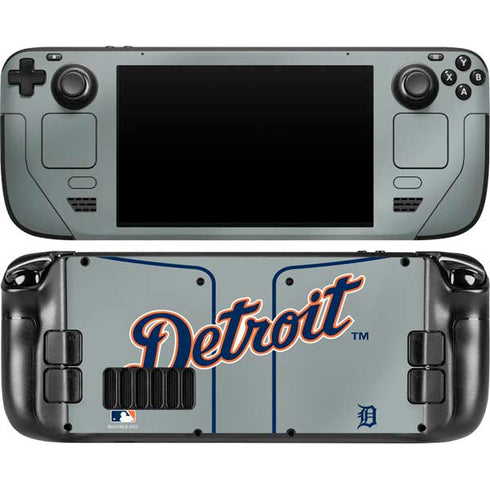 MLB Detroit Tigers Alternate/Away Jersey Steam Deck Handheld Gaming Computer OLED Skin