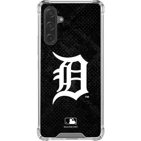 MLB Detroit Tigers Dark Wash Galaxy A17 Clear Case