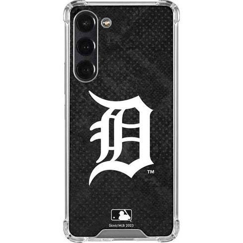 MLB Detroit Tigers Dark Wash Galaxy S24 FE Clear Case