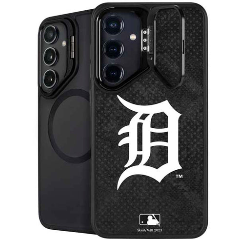 MLB Detroit Tigers Dark Wash Galaxy S24 FE Kickstand Case