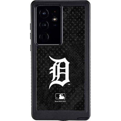 MLB Detroit Tigers Dark Wash Galaxy S24 Ultra Waterproof Case