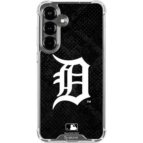 MLB Detroit Tigers Dark Wash Galaxy S26 Clear Case