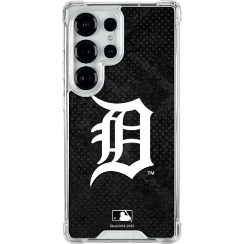 MLB Detroit Tigers Dark Wash Galaxy S26 Ultra Clear Case