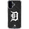 MLB Detroit Tigers Dark Wash iPhone 16 Plus Clear Case