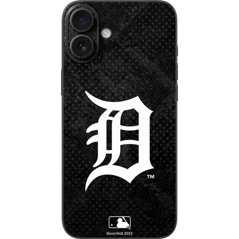 MLB Detroit Tigers Dark Wash iPhone 16 Plus Skin