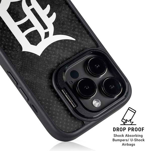 MLB Detroit Tigers Dark Wash iPhone 16 Pro Kickstand Case