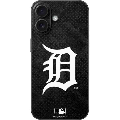 MLB Detroit Tigers Dark Wash iPhone 16 Skin
