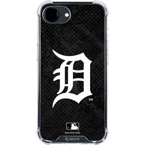 MLB Detroit Tigers Dark Wash iPhone 16e Clear Case