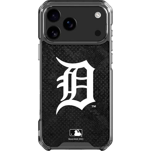 MLB Detroit Tigers Dark Wash iPhone 18 Pro Max Clear Case