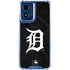 MLB Detroit Tigers Dark Wash Moto G Play 4G (2024) Clear Case