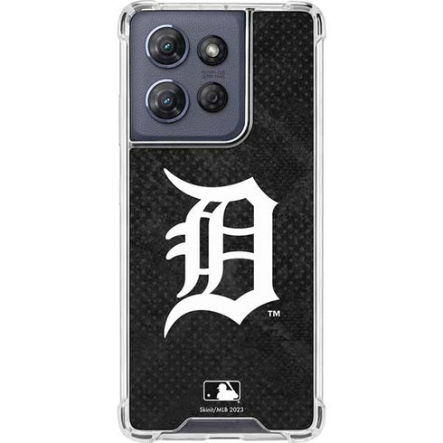 MLB Detroit Tigers Dark Wash Moto G Power 5G (2025) Clear Case