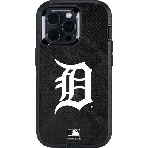 MLB Detroit Tigers Dark Wash Otterbox Defender iPhone Skin