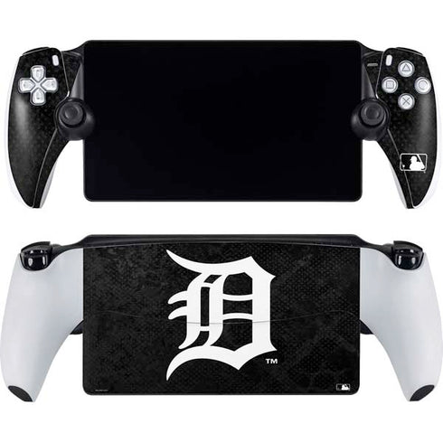 MLB Detroit Tigers Dark Wash PlayStation Portal Remote Player Skin