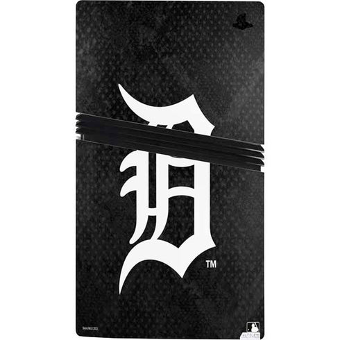 MLB Detroit Tigers Dark Wash PS5 Pro Console Skin