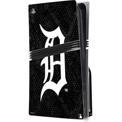 MLB Detroit Tigers Dark Wash PlayStation PS5 Skins