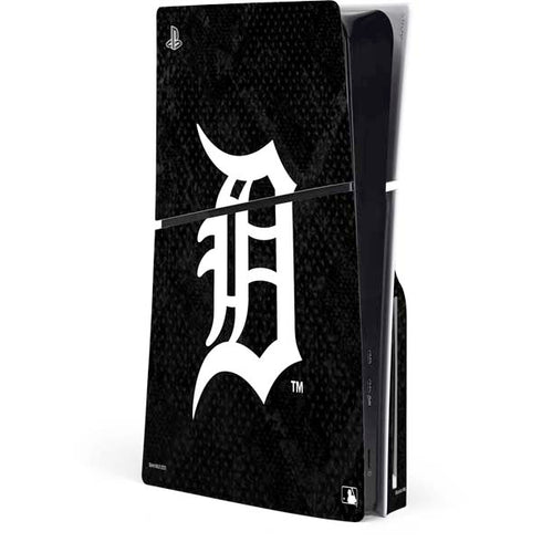 MLB Detroit Tigers Dark Wash PlayStation PS5 Skins
