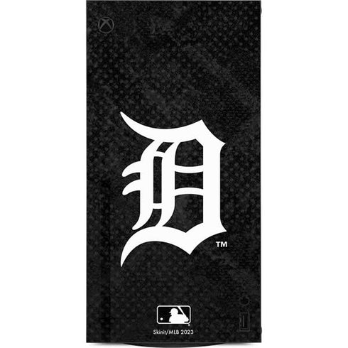 MLB Detroit Tigers Dark Wash XBox Series X Digital Edition Console Skin