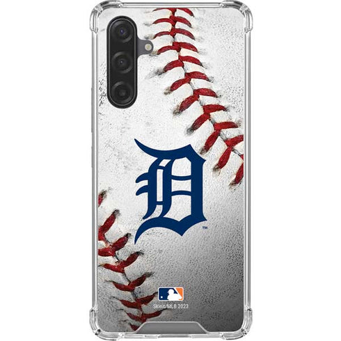 MLB Detroit Tigers Game Ball Galaxy A17 Clear Case