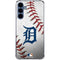 MLB Detroit Tigers Game Ball Galaxy A55 5G Clear Case