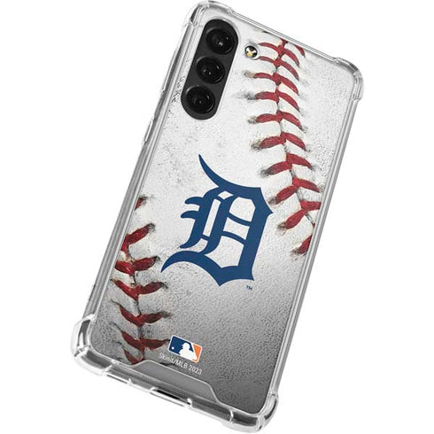 MLB Detroit Tigers Game Ball Galaxy S24 FE Clear Case