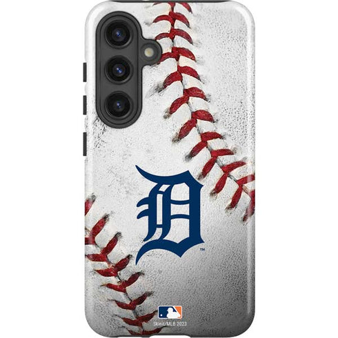 MLB Detroit Tigers Game Ball Galaxy S25 Impact Case