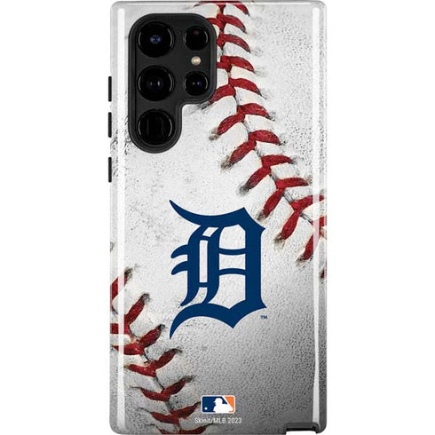 MLB Detroit Tigers Game Ball Galaxy S25 Ultra Impact Case