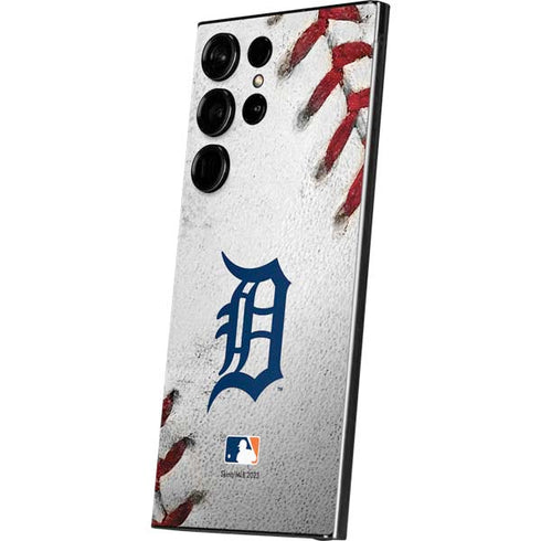 MLB Detroit Tigers Game Ball Galaxy S25 Ultra Skin