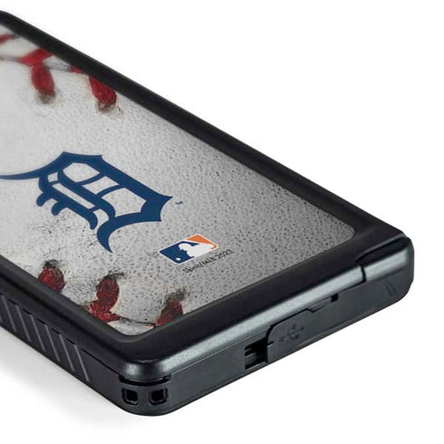 MLB Detroit Tigers Game Ball Galaxy S24 Ultra Waterproof Case