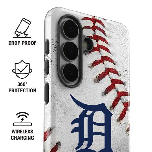 MLB Detroit Tigers Game Ball Galaxy S26 Impact Case