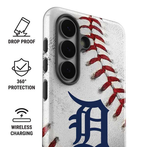 MLB Detroit Tigers Game Ball Galaxy S26 Plus Impact Case