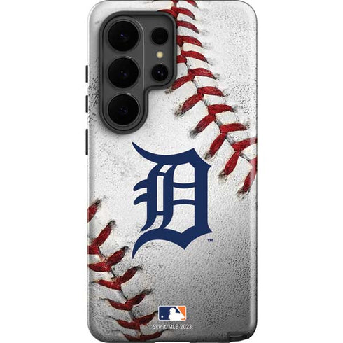 MLB Detroit Tigers Game Ball Galaxy S26 Ultra Impact Case