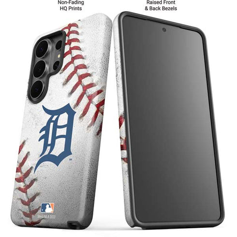 MLB Detroit Tigers Game Ball Galaxy S26 Ultra Impact Case