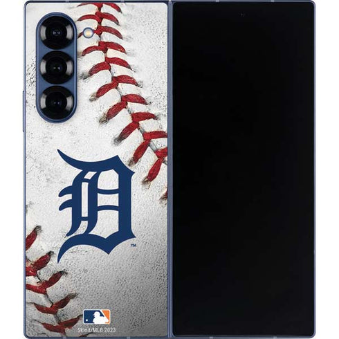 MLB Detroit Tigers Game Ball Galaxy Z Fold6 Skin
