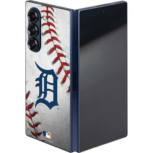 MLB Detroit Tigers Game Ball Galaxy Z Fold6 Skin