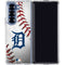 MLB Detroit Tigers Game Ball Galaxy Z Fold7 Clear Case