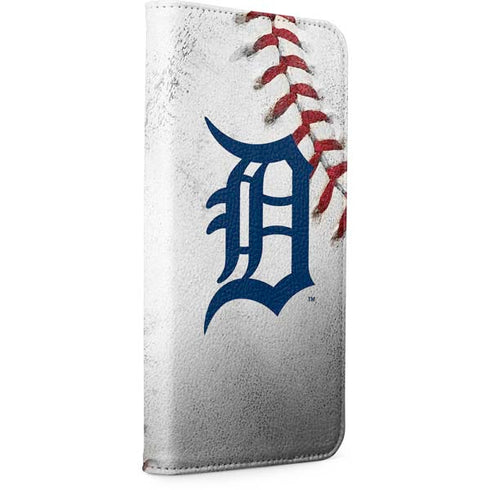 MLB Detroit Tigers Game Ball iPhone 15 Folio Case