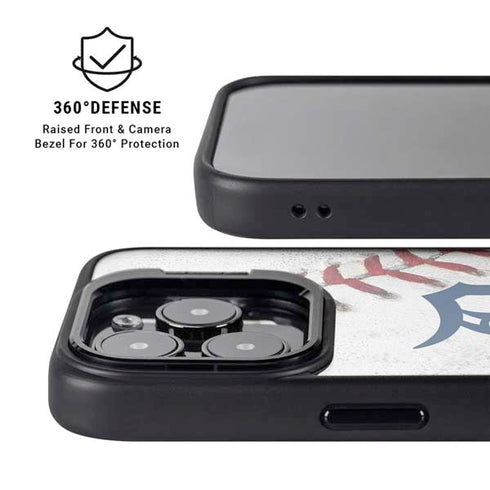 MLB Detroit Tigers Game Ball iPhone 15 Pro Max Kickstand Case