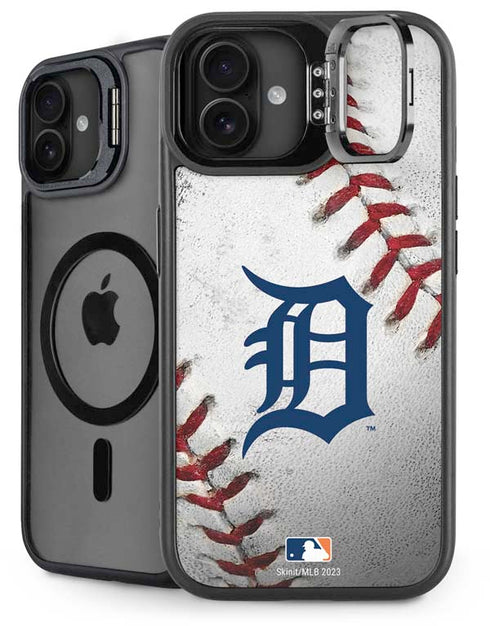 MLB Detroit Tigers Game Ball iPhone 16 Kickstand Case