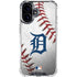 MLB Detroit Tigers Game Ball iPhone 16 Plus Clear Case