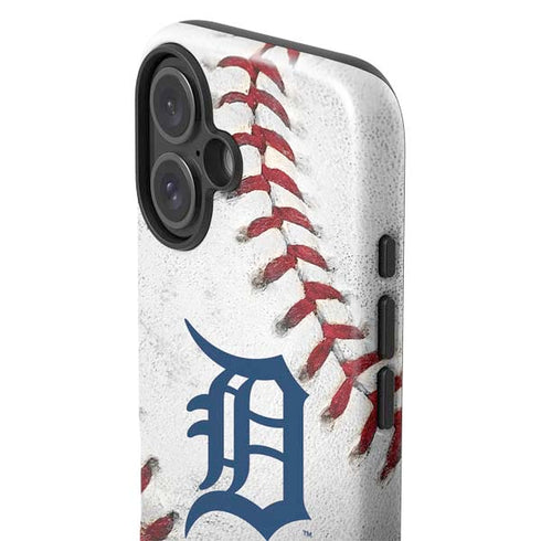 MLB Detroit Tigers Game Ball iPhone 16 Plus Impact Case